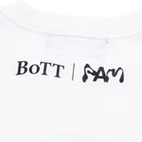 The PAM x BoTT GRAPHIC SS TEE - WHITE available online with global shipping, and in PAM Stores Melbourne and Sydney.