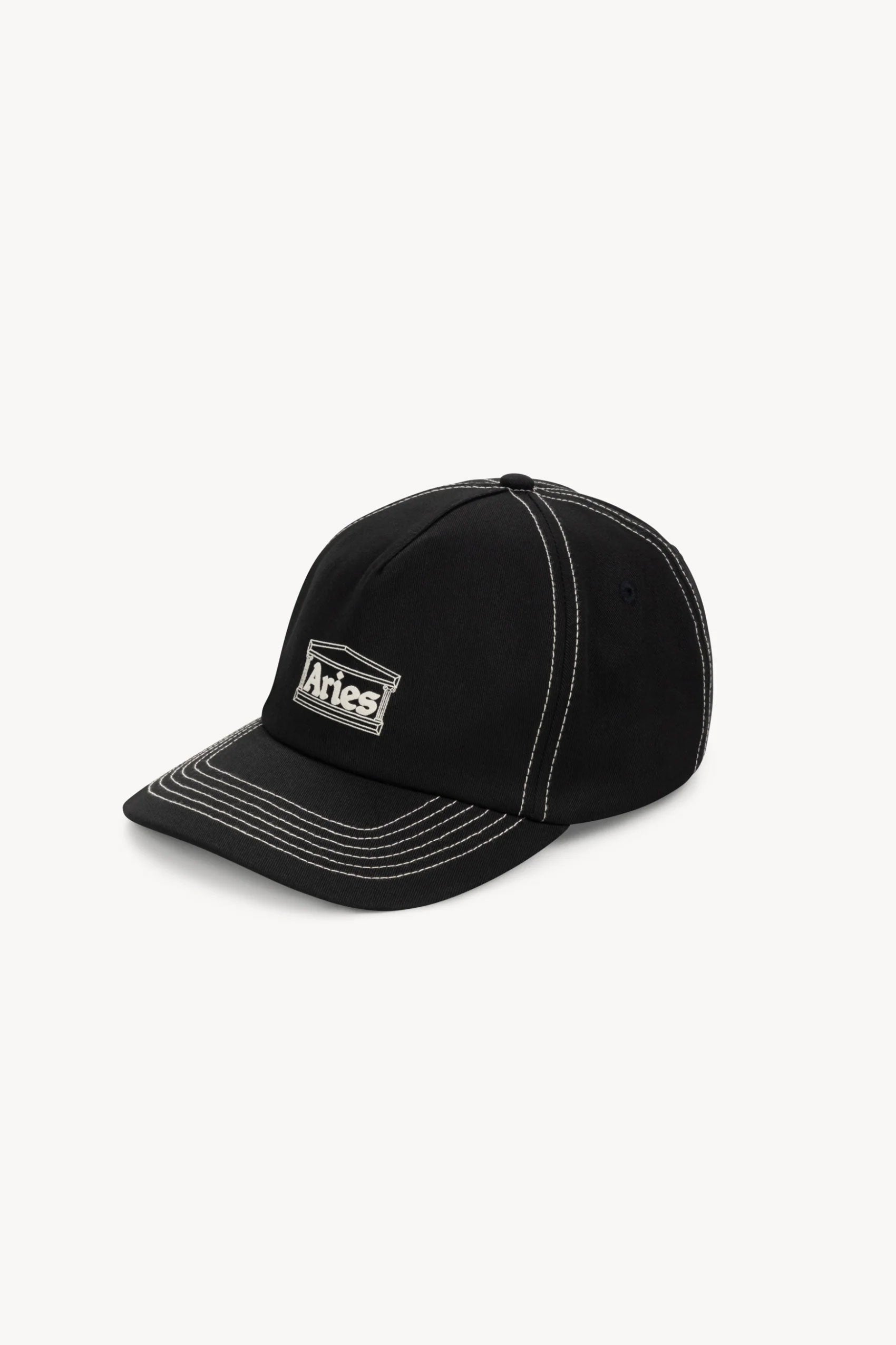 The TEMPLE CAP BLACK  available online with global shipping, and in PAM Stores Melbourne and Sydney.