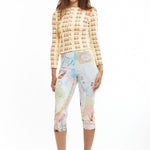 The I HEART ME YELLOW THERMAL TOP available online with global shipping, and in PAM Stores Melbourne and Sydney.