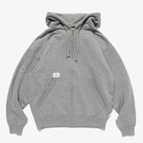 The SS26 THROWDY ZIP HOODY ASH GREY available online with global shipping, and in PAM Stores Melbourne and Sydney.
