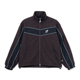 The Panelled Track Jacket Brown available online with global shipping, and in PAM Stores Melbourne and Sydney.