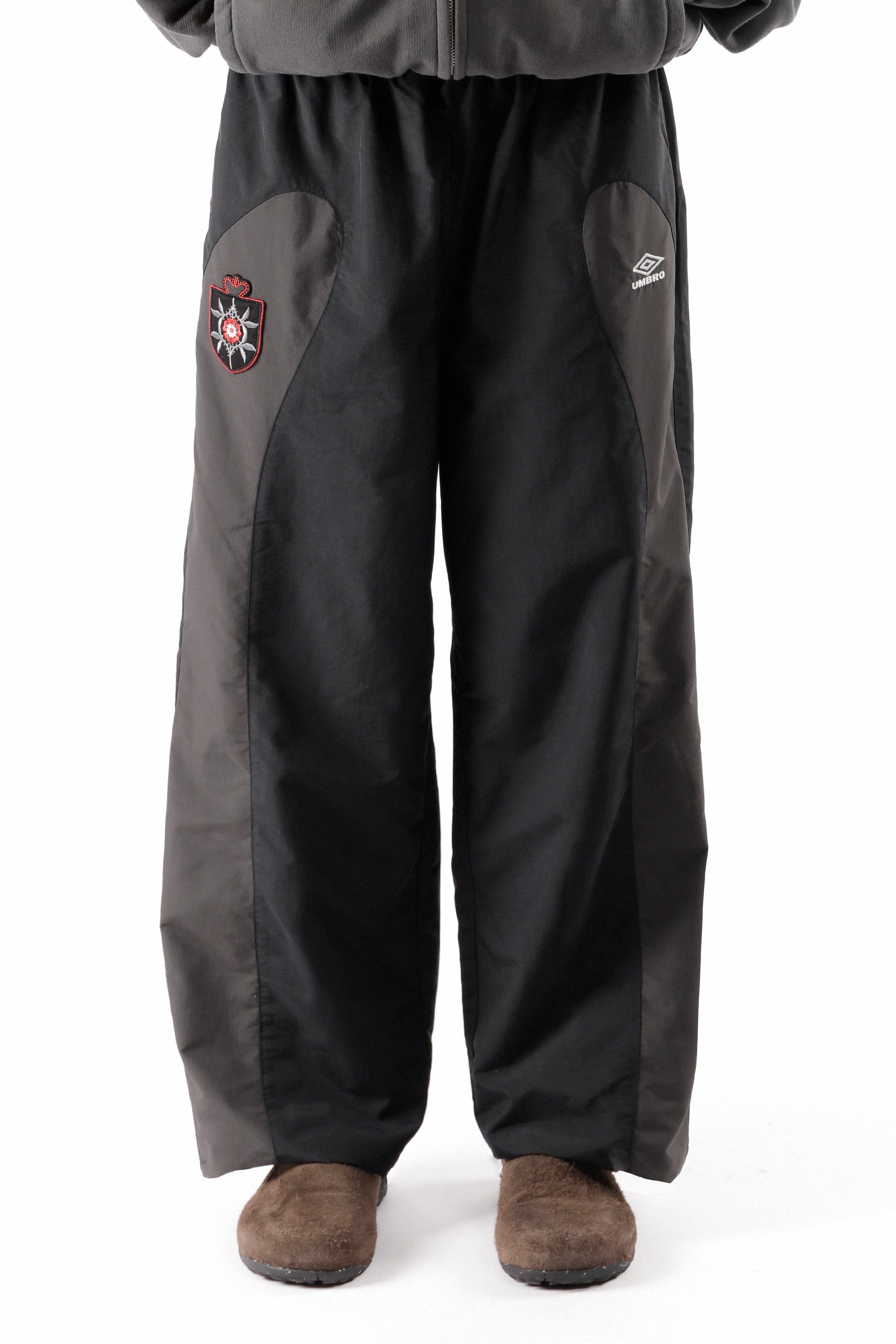 The Rose Crest Track Pants Black Dark Grey available online with global shipping, and in PAM Stores Melbourne and Sydney.