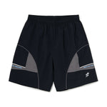The Panelled Track Short Black available online with global shipping, and in PAM Stores Melbourne and Sydney.