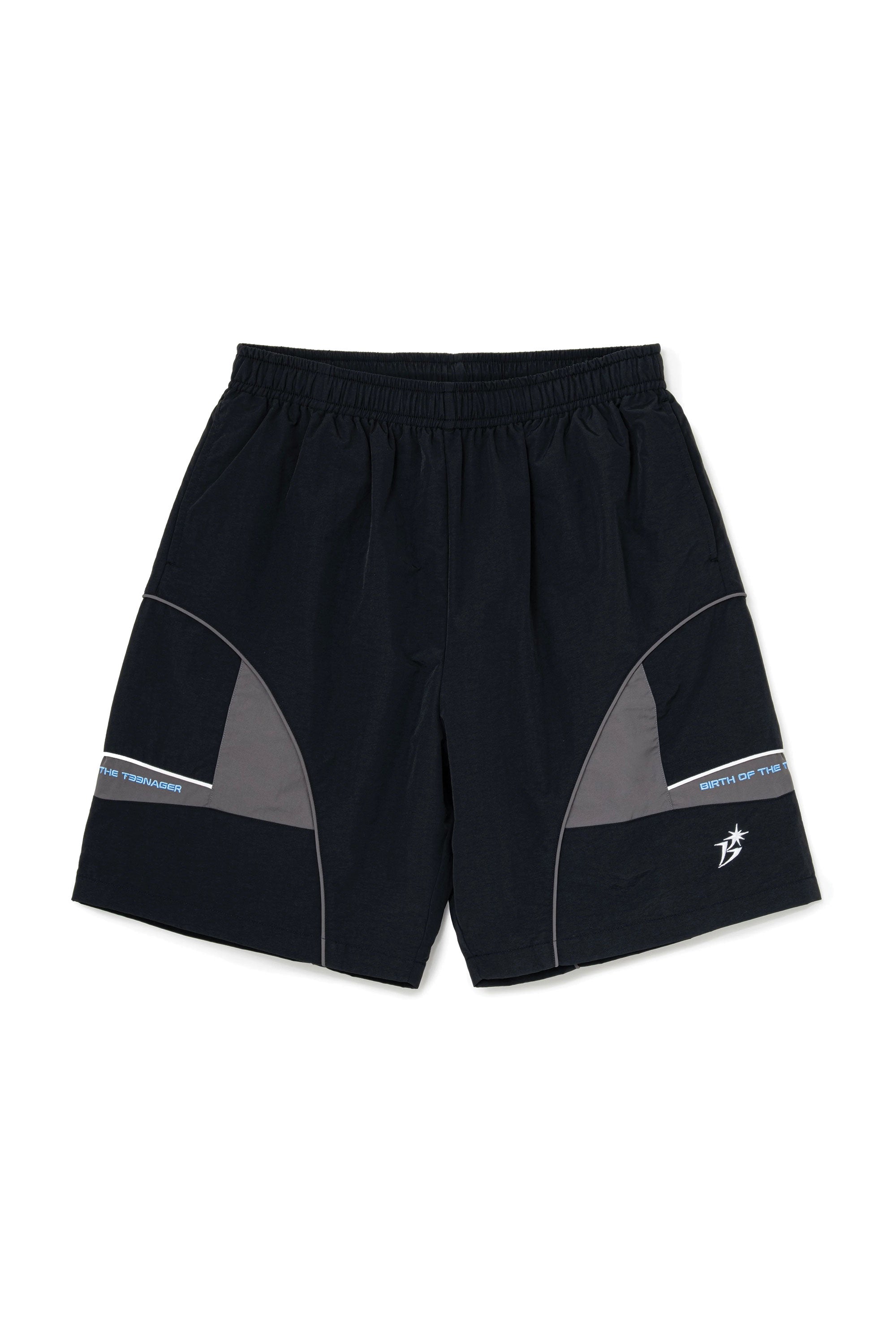 The Panelled Track Short Black available online with global shipping, and in PAM Stores Melbourne and Sydney.