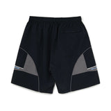 The Panelled Track Short Black available online with global shipping, and in PAM Stores Melbourne and Sydney.