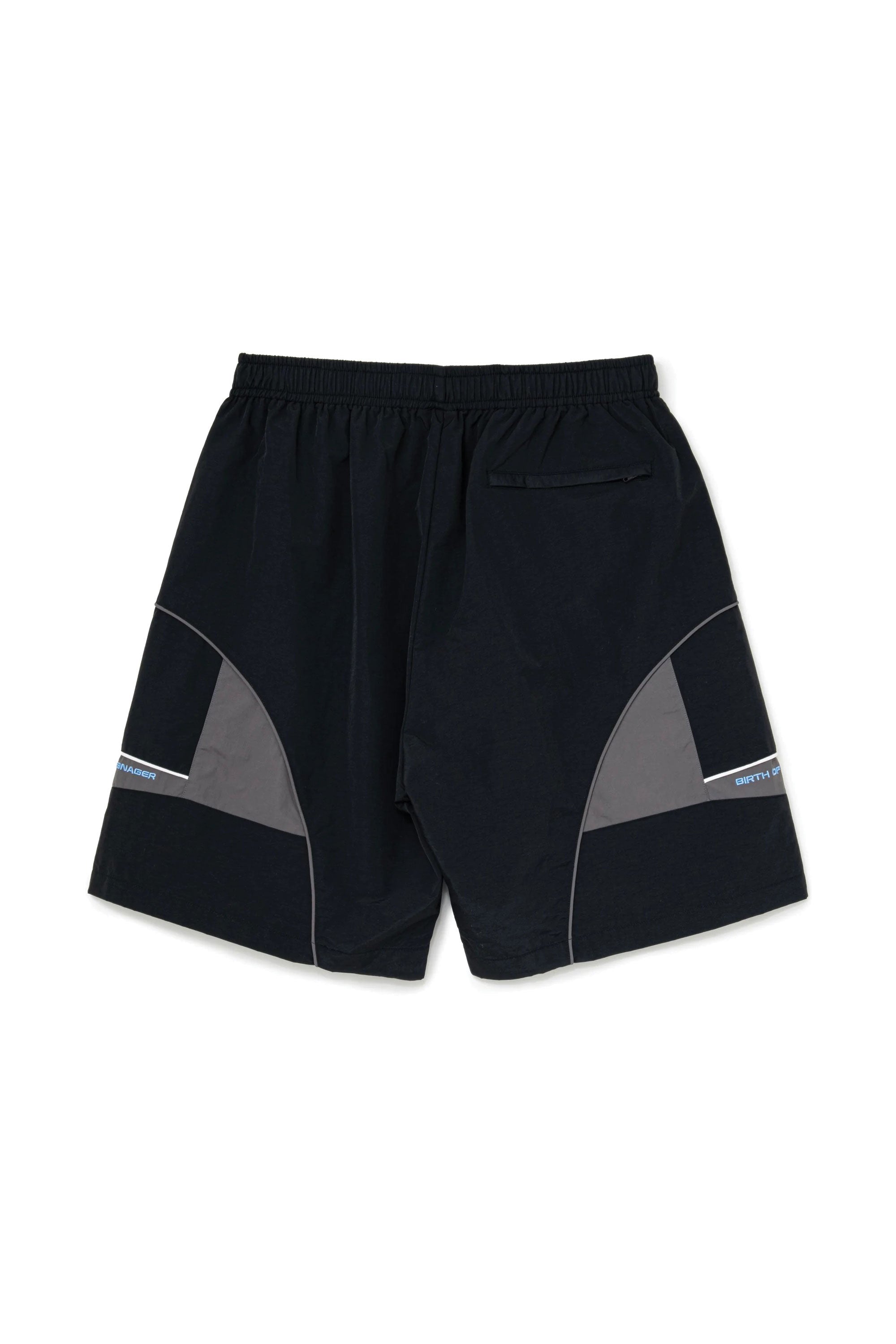 The Panelled Track Short Black available online with global shipping, and in PAM Stores Melbourne and Sydney.