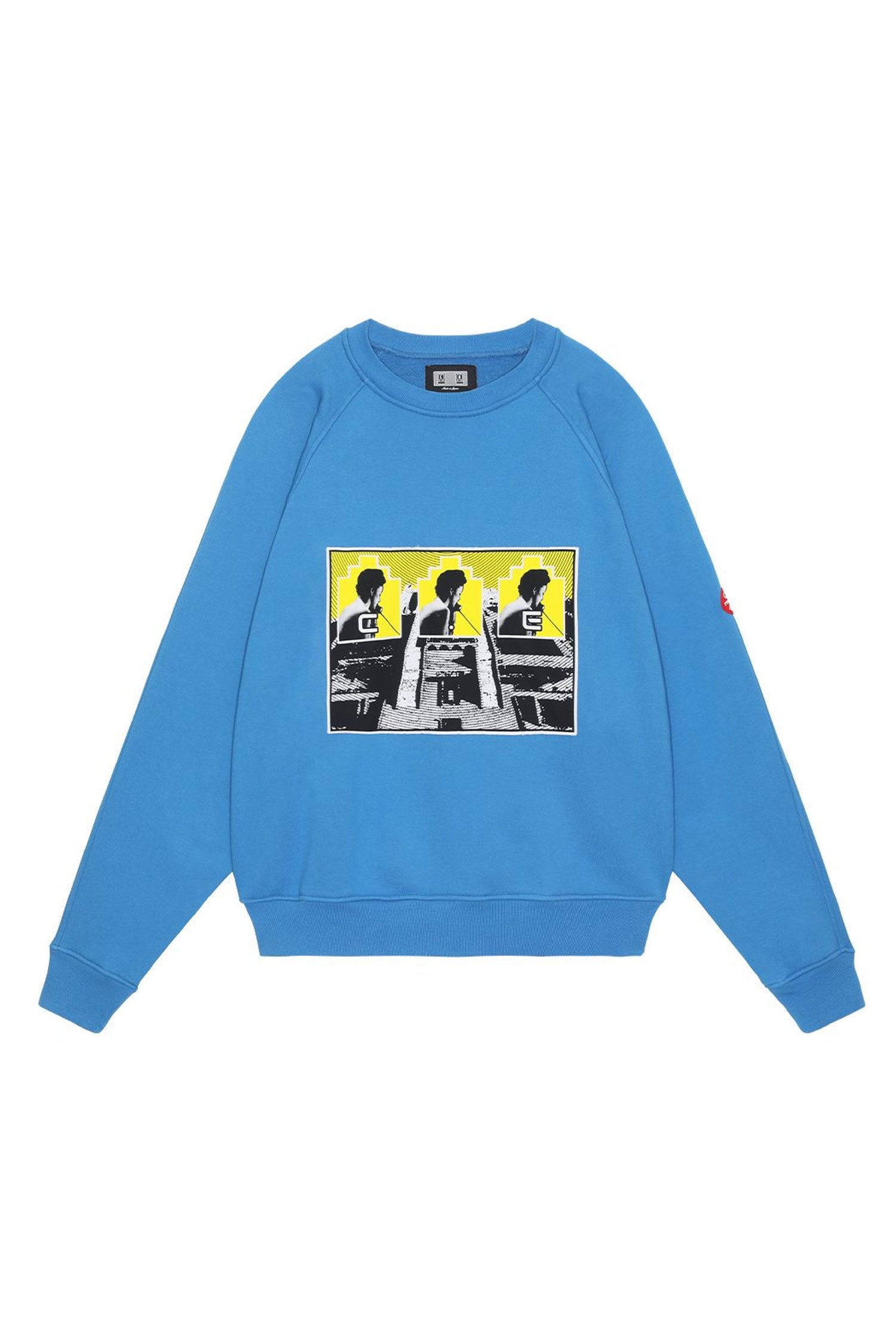 The CAV EMPT - TRANSMISSION BIG CREW NECK  available online with global shipping, and in PAM Stores Melbourne and Sydney.