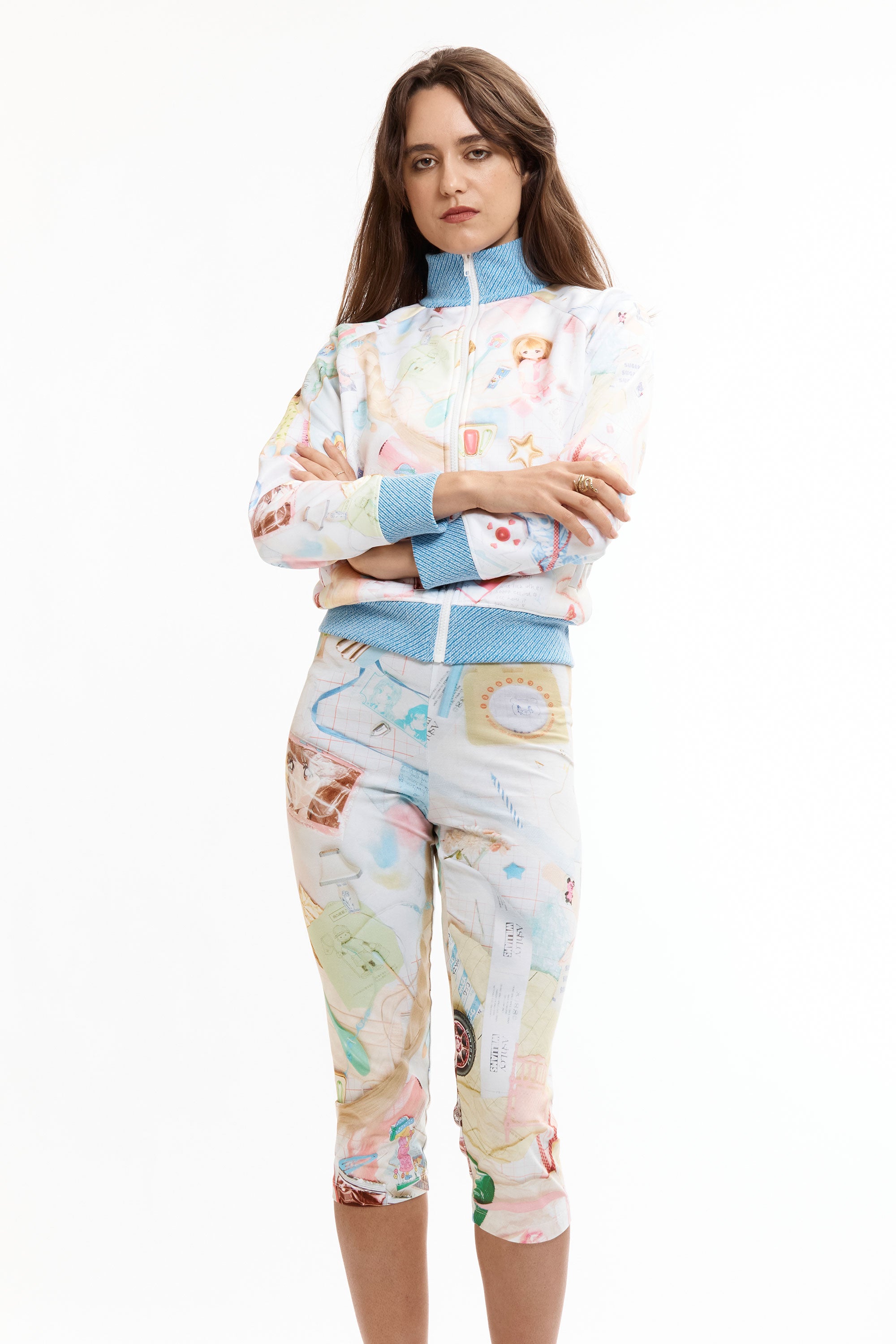 The TREASURES TRACK JACKET available online with global shipping, and in PAM Stores Melbourne and Sydney.