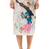 The TREASURES SKIRT available online with global shipping, and in PAM Stores Melbourne and Sydney.
