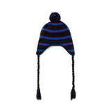 Tassel Pom Beanie Navy