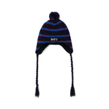 Tassel Pom Beanie Navy