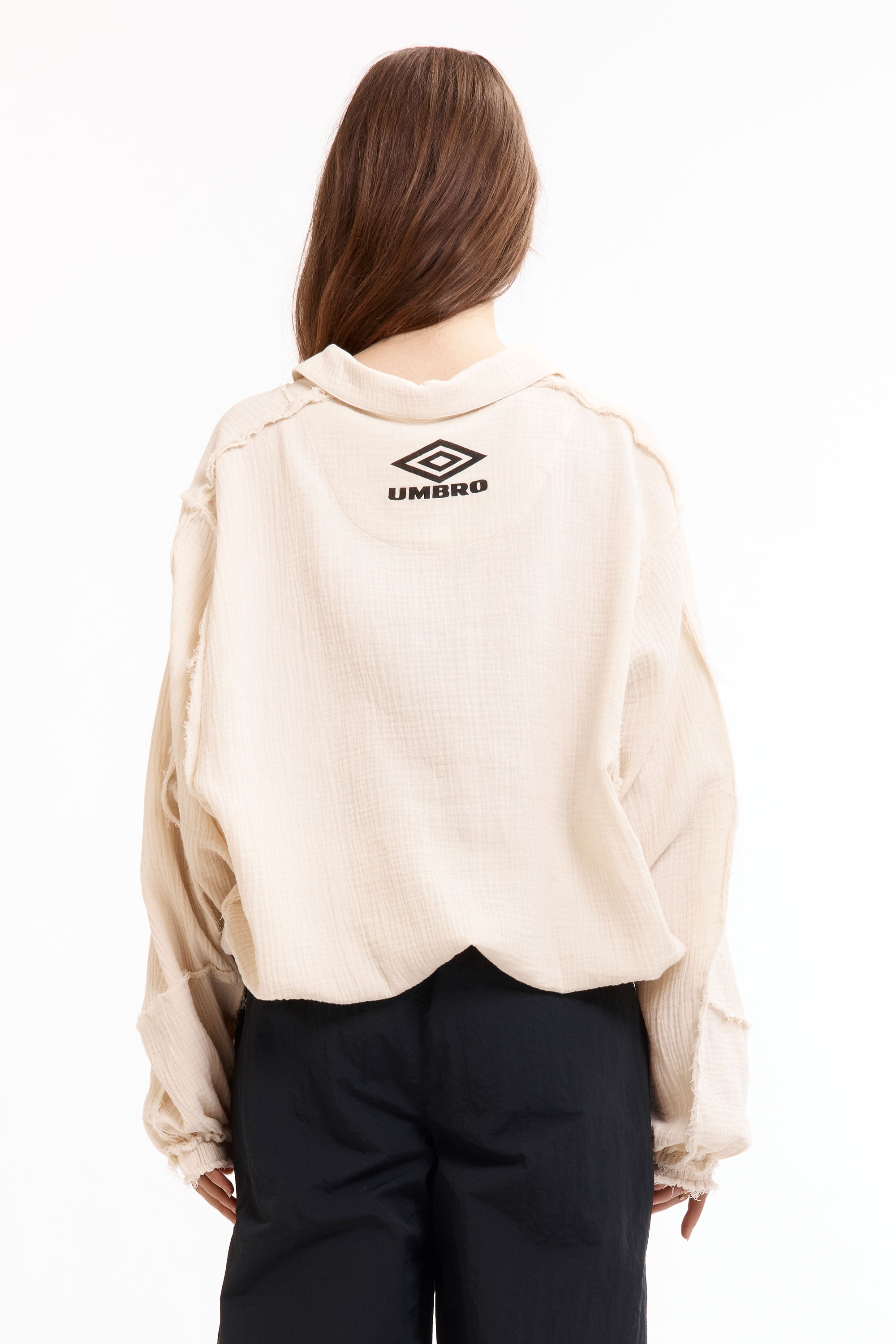 The Union Drill Polo Porcelain White available online with global shipping, and in PAM Stores Melbourne and Sydney.