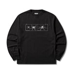 The Violino Long Sleeve Washed Black available online with global shipping, and in PAM Stores Melbourne and Sydney.