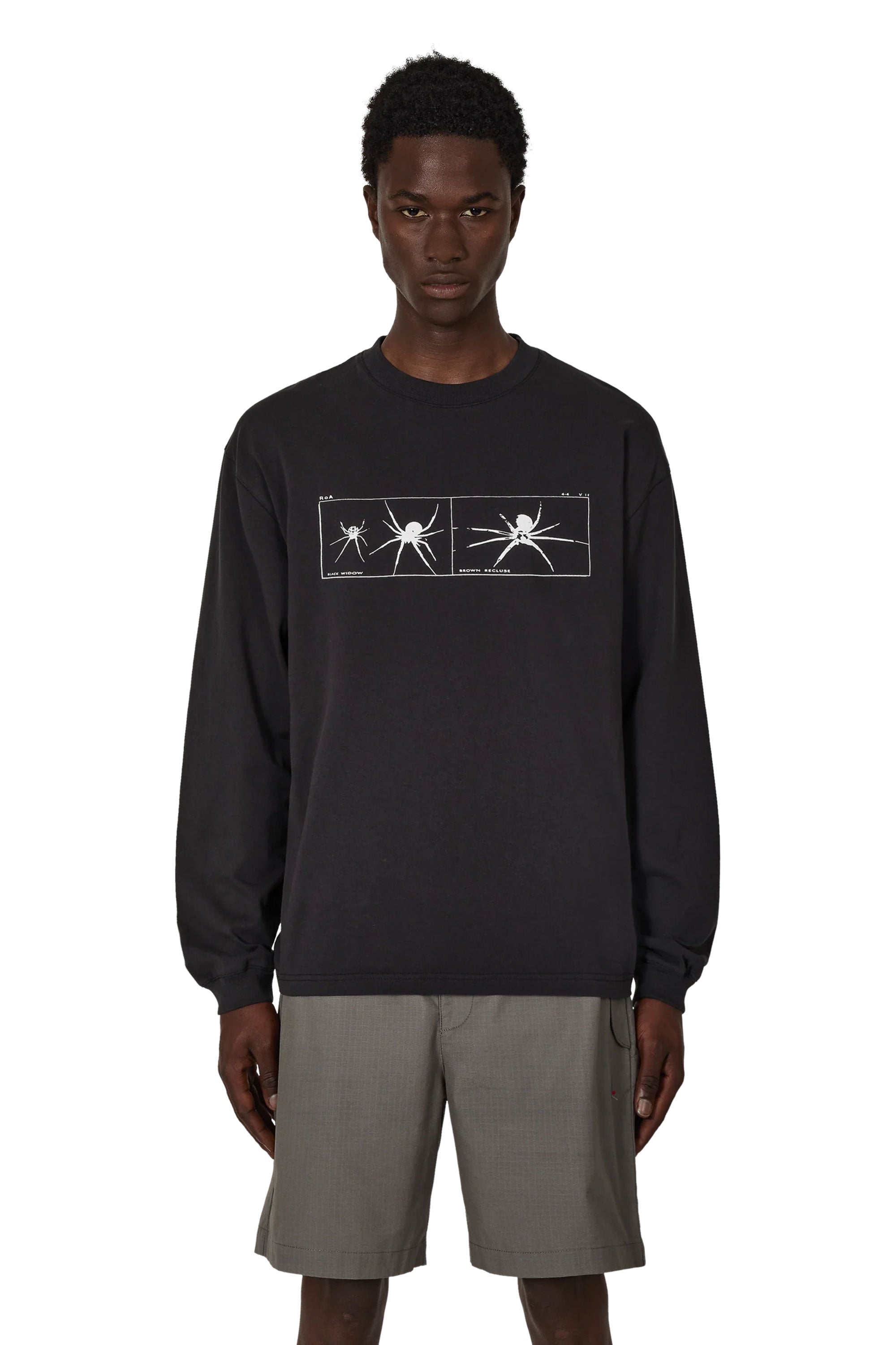 The Violino Long Sleeve Washed Black available online with global shipping, and in PAM Stores Melbourne and Sydney.