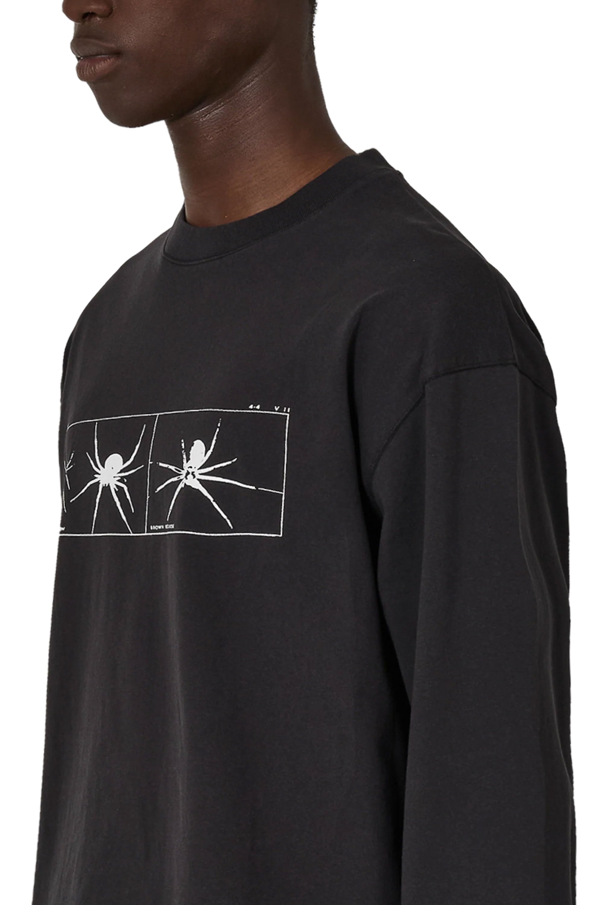 The Violino Long Sleeve Washed Black available online with global shipping, and in PAM Stores Melbourne and Sydney.