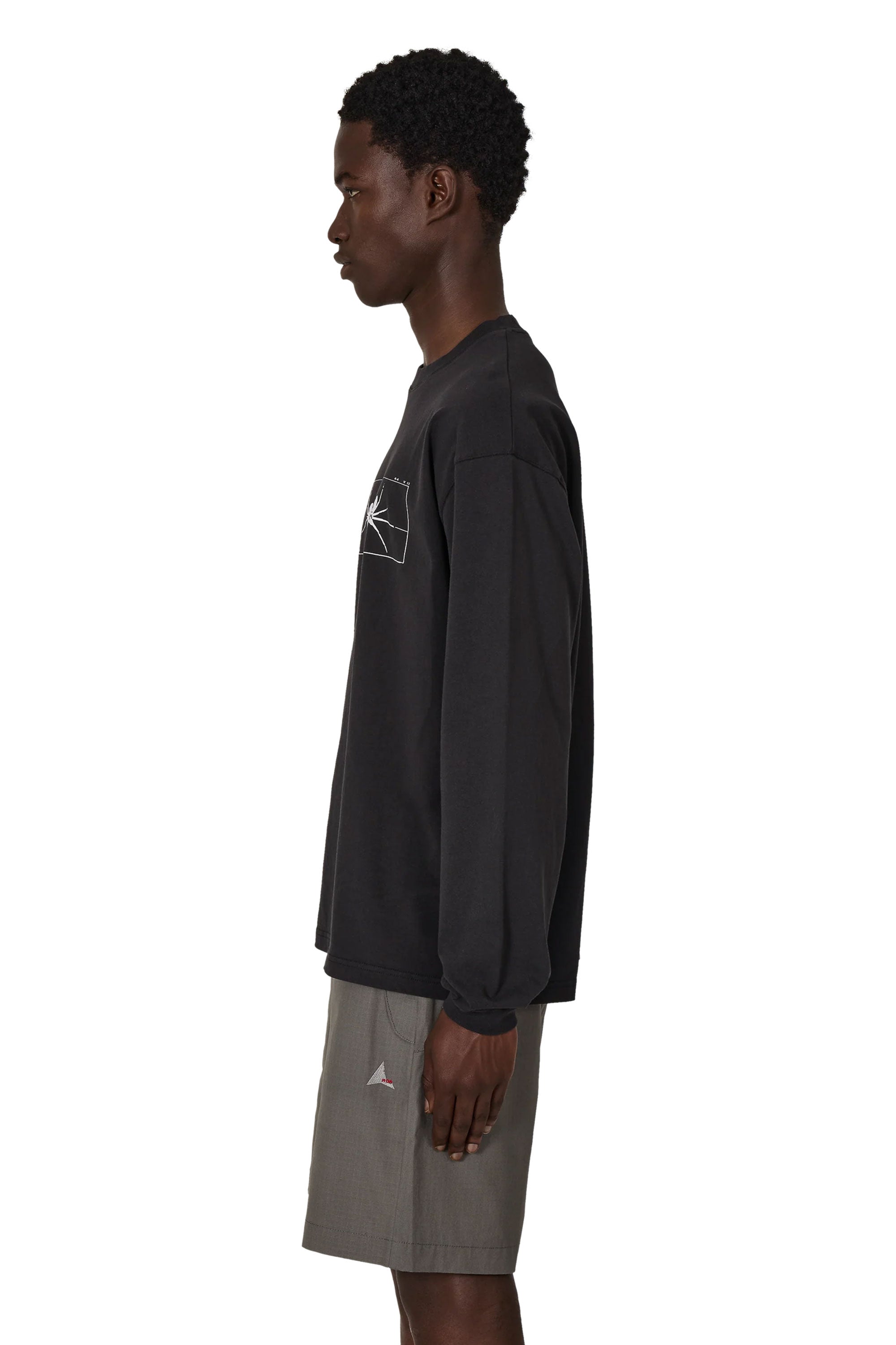 The Violino Long Sleeve Washed Black available online with global shipping, and in PAM Stores Melbourne and Sydney.