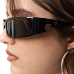 The VIPER - SHINY BLACK WITH SMOKE LENS available online with global shipping, and in PAM Stores Melbourne and Sydney.