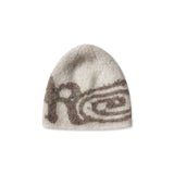 The Vortex Mohair Beanie White Grey available online with global shipping, and in PAM Stores Melbourne and Sydney.