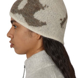The Vortex Mohair Beanie White Grey available online with global shipping, and in PAM Stores Melbourne and Sydney.