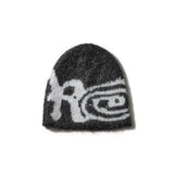 The Vortex Mohair Beanie Black White available online with global shipping, and in PAM Stores Melbourne and Sydney.