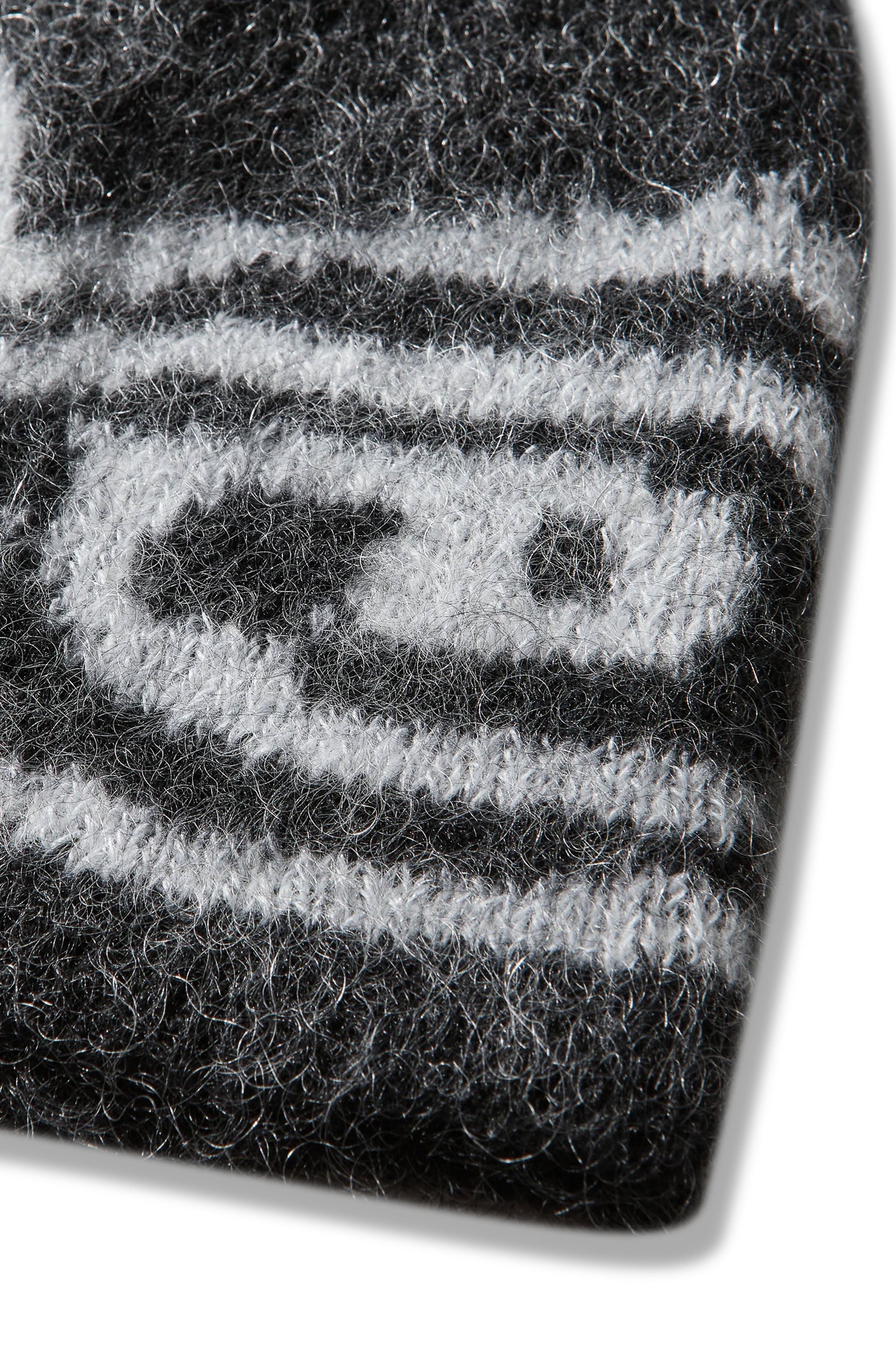 The Vortex Mohair Beanie Black White available online with global shipping, and in PAM Stores Melbourne and Sydney.
