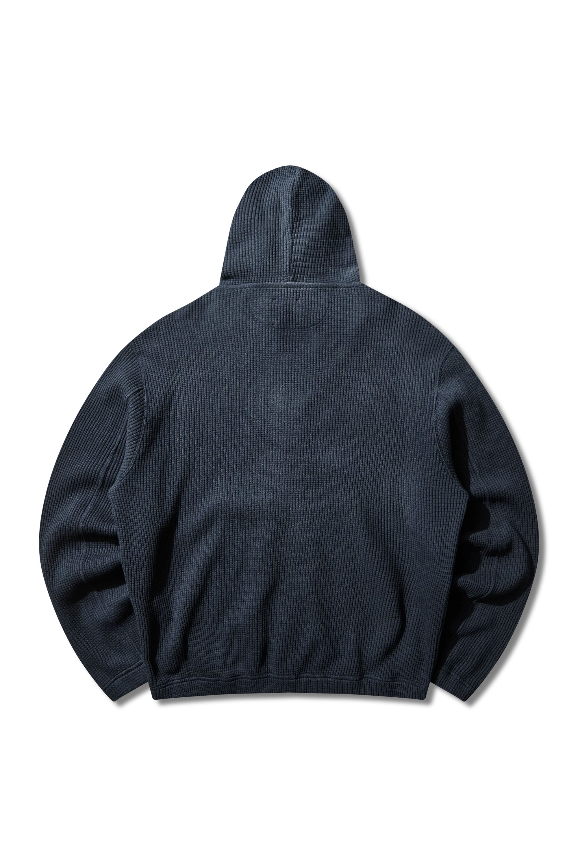 The Bee Sun Faded Organic Waffle Zip Up Hoodie available online with global shipping, and in PAM Stores Melbourne and Sydney.
