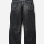 The SS26 WASHED DENIM DP WIDE PANTS BLACK available online with global shipping, and in PAM Stores Melbourne and Sydney.