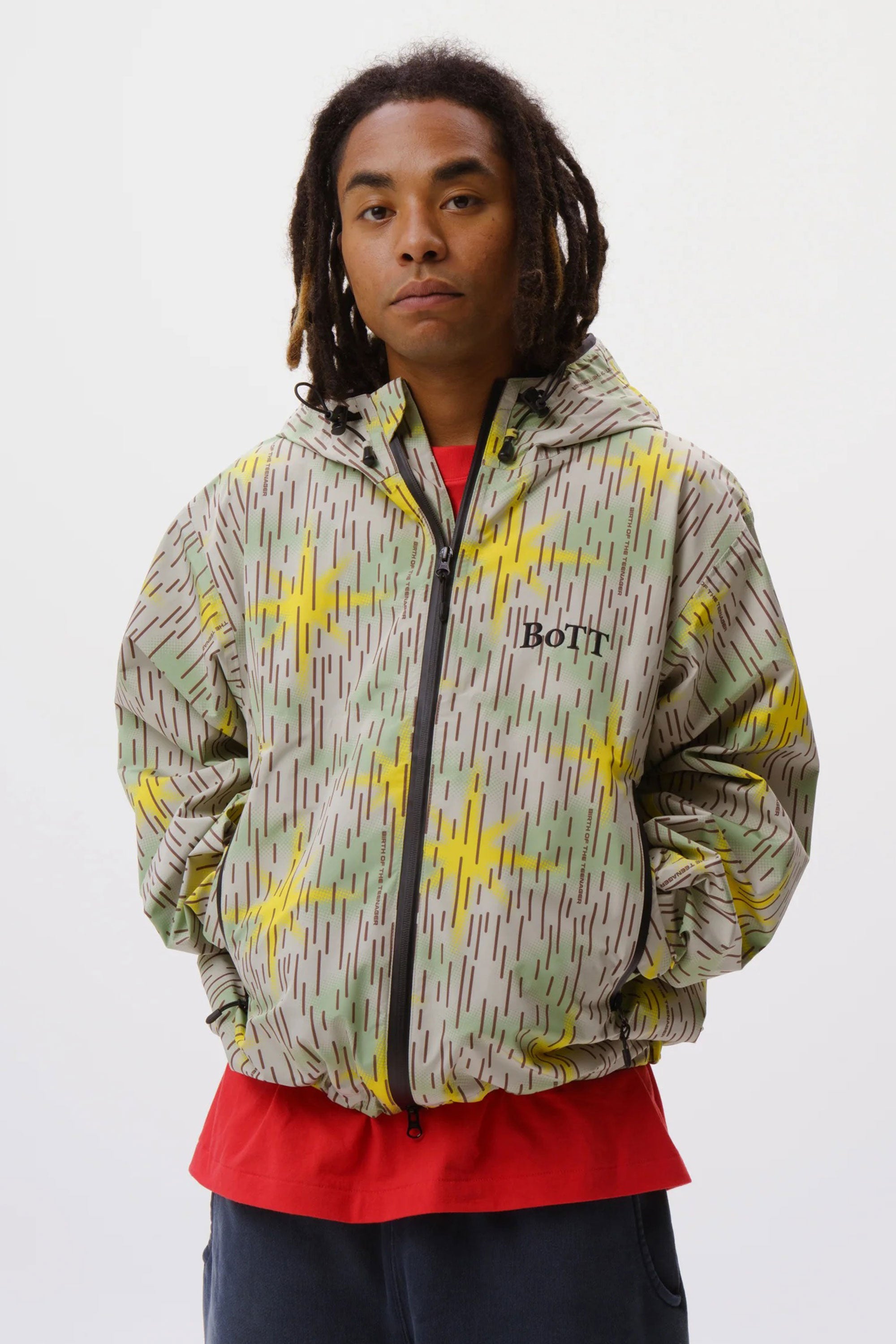 The Waterproof Shell Jacket Sparkle Camo available online with global shipping, and in PAM Stores Melbourne and Sydney.