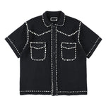 The SUMMER PG1 WESTERN SHIRT BLACK available online with global shipping, and in PAM Stores Melbourne and Sydney.