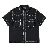 The SUMMER PG1 WESTERN SHIRT BLACK available online with global shipping, and in PAM Stores Melbourne and Sydney.