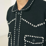 The SUMMER PG1 WESTERN SHIRT BLACK available online with global shipping, and in PAM Stores Melbourne and Sydney.