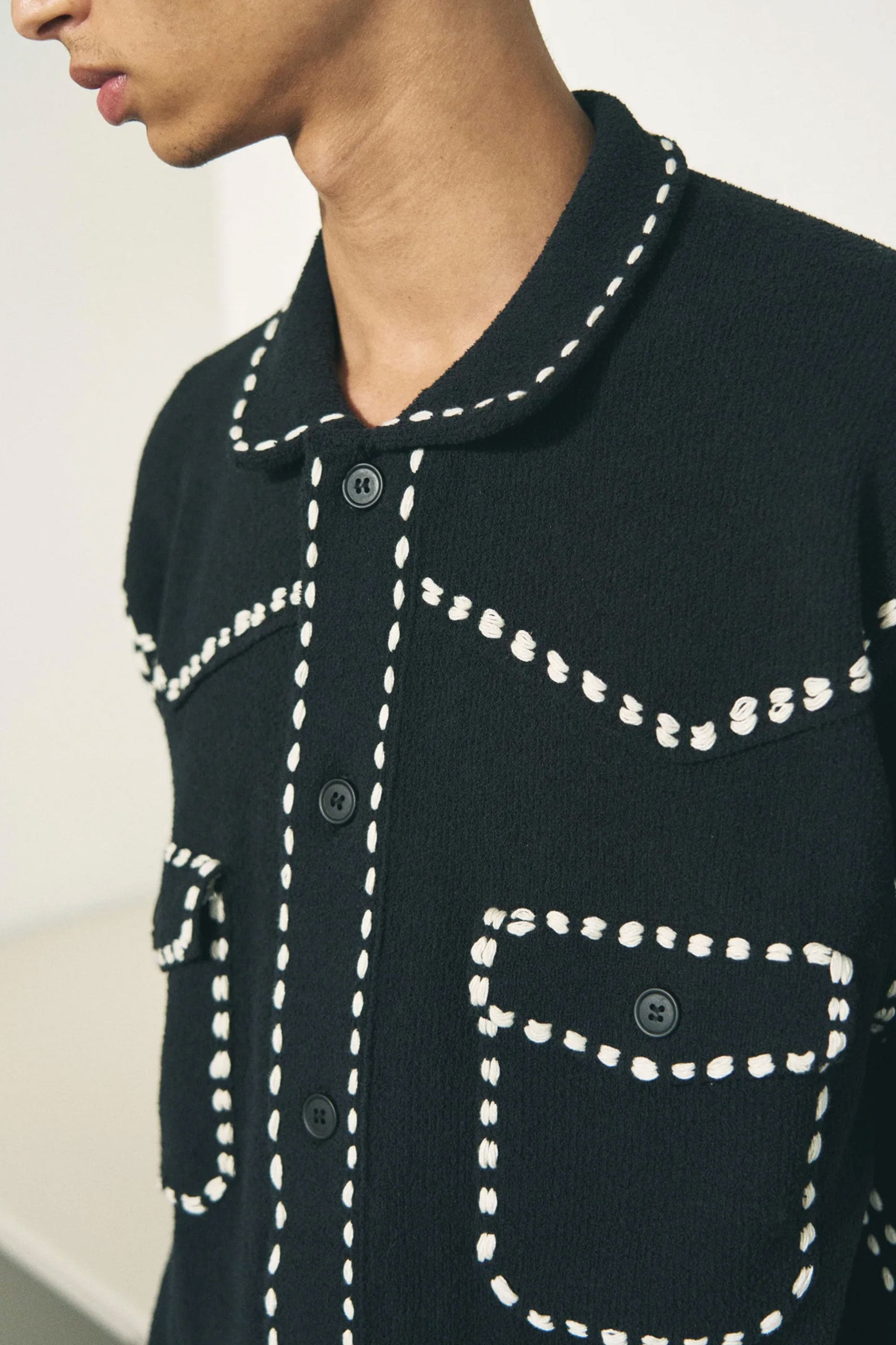 The SUMMER PG1 WESTERN SHIRT BLACK available online with global shipping, and in PAM Stores Melbourne and Sydney.