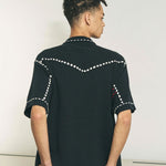 The SUMMER PG1 WESTERN SHIRT BLACK available online with global shipping, and in PAM Stores Melbourne and Sydney.