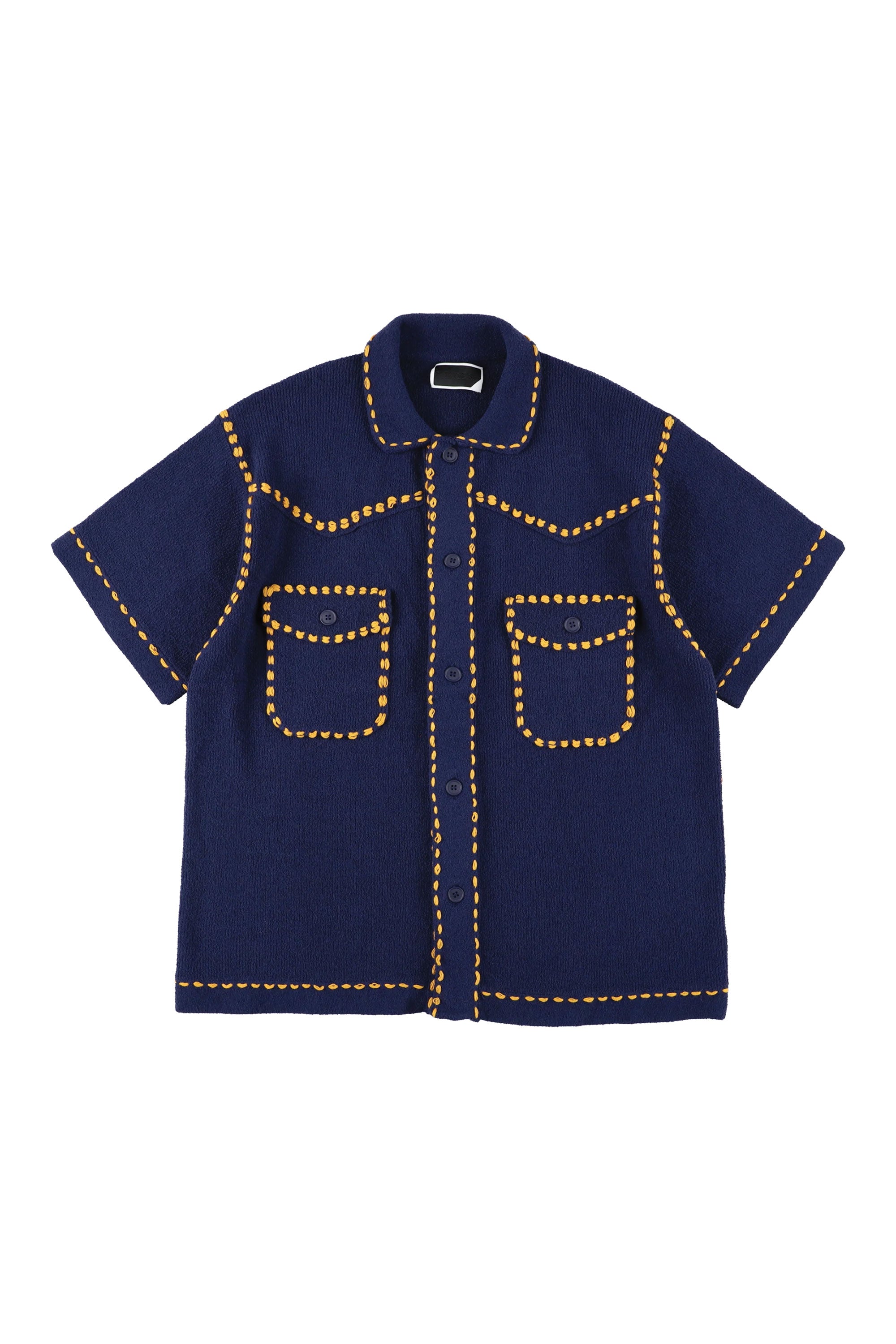 The SUMMER PG1 WESTERN SHIRT NAVY available online with global shipping, and in PAM Stores Melbourne and Sydney.