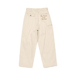 The WIDE CHINO PANTS WHITE available online with global shipping, and in PAM Stores Melbourne and Sydney.