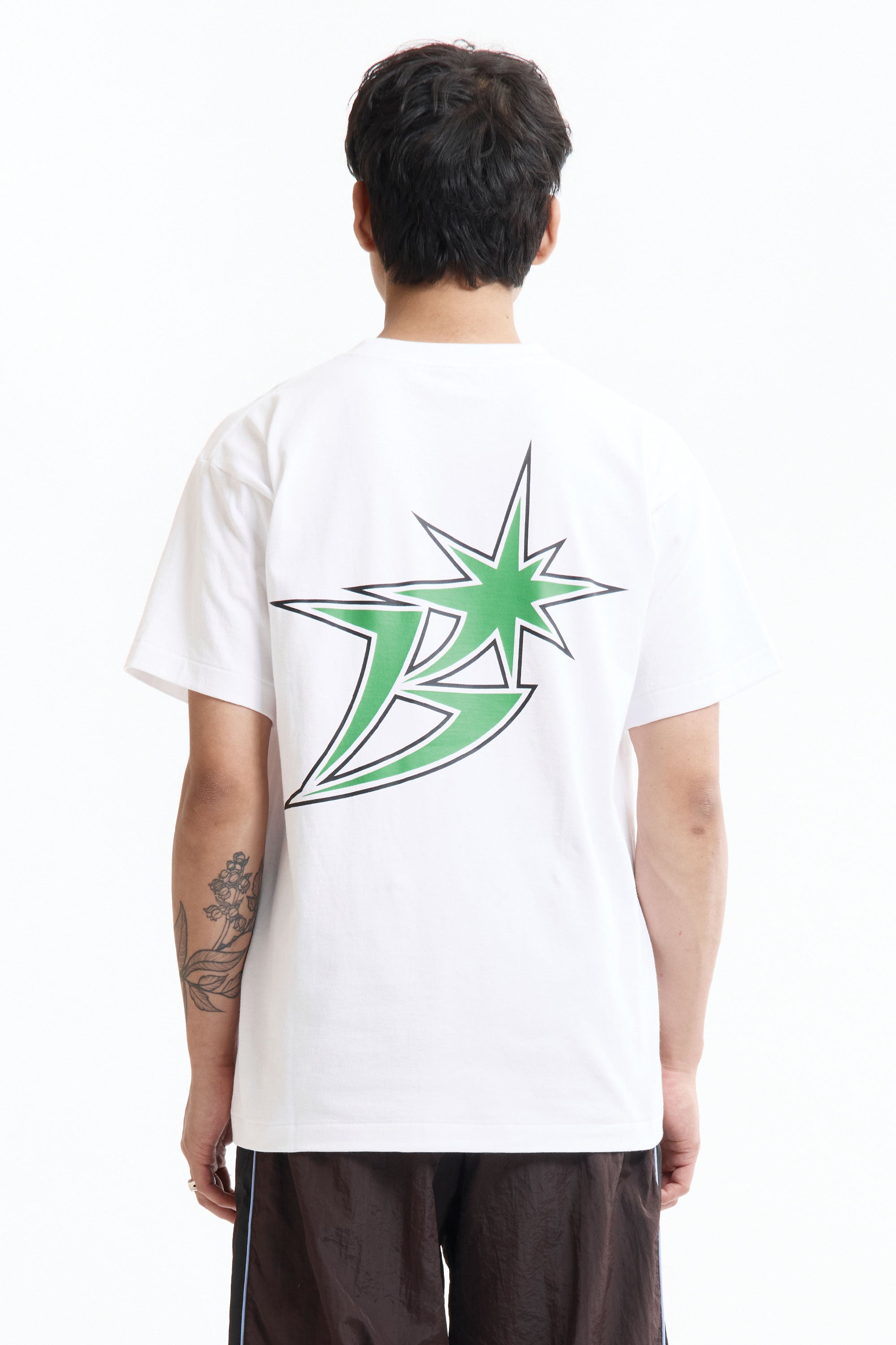 The SS26 B Logo Tee White available online with global shipping, and in PAM Stores Melbourne and Sydney.