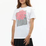 The 5D SHORT SLEEVE TEE WHITE available online with global shipping, and in PAM Stores Melbourne and Sydney.