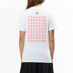The 5D SHORT SLEEVE TEE WHITE available online with global shipping, and in PAM Stores Melbourne and Sydney.