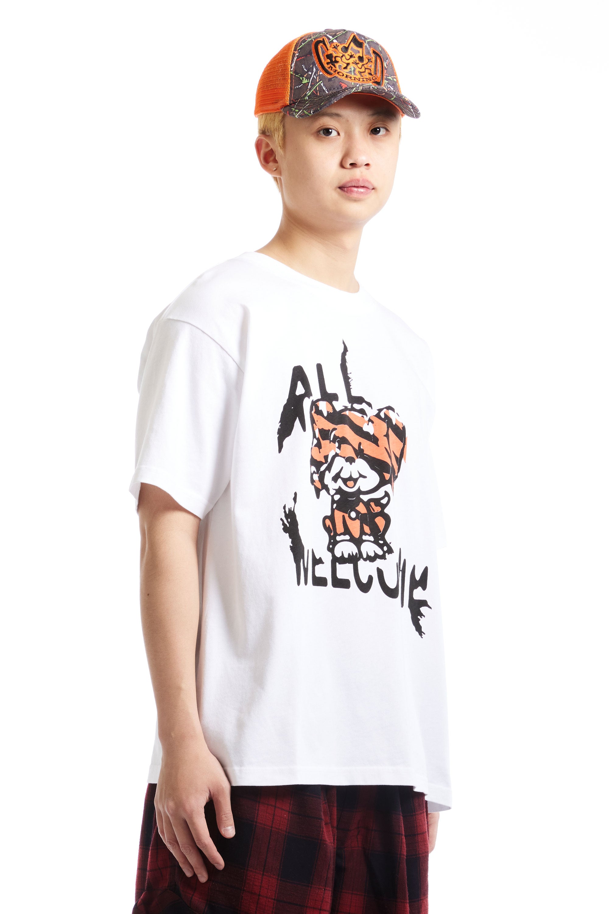 The ALL WELCOME DOG SS TEE  available online with global shipping, and in PAM Stores Melbourne and Sydney.