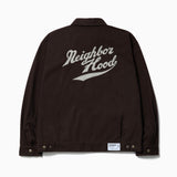 The ZIP WORK JACKET BROWN available online with global shipping, and in PAM Stores Melbourne and Sydney.