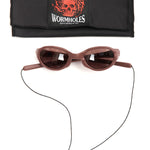 The ABICIS WORMHOLES SUNGLASSES GADUS BROWN available online with global shipping, and in PAM Stores Melbourne and Sydney.