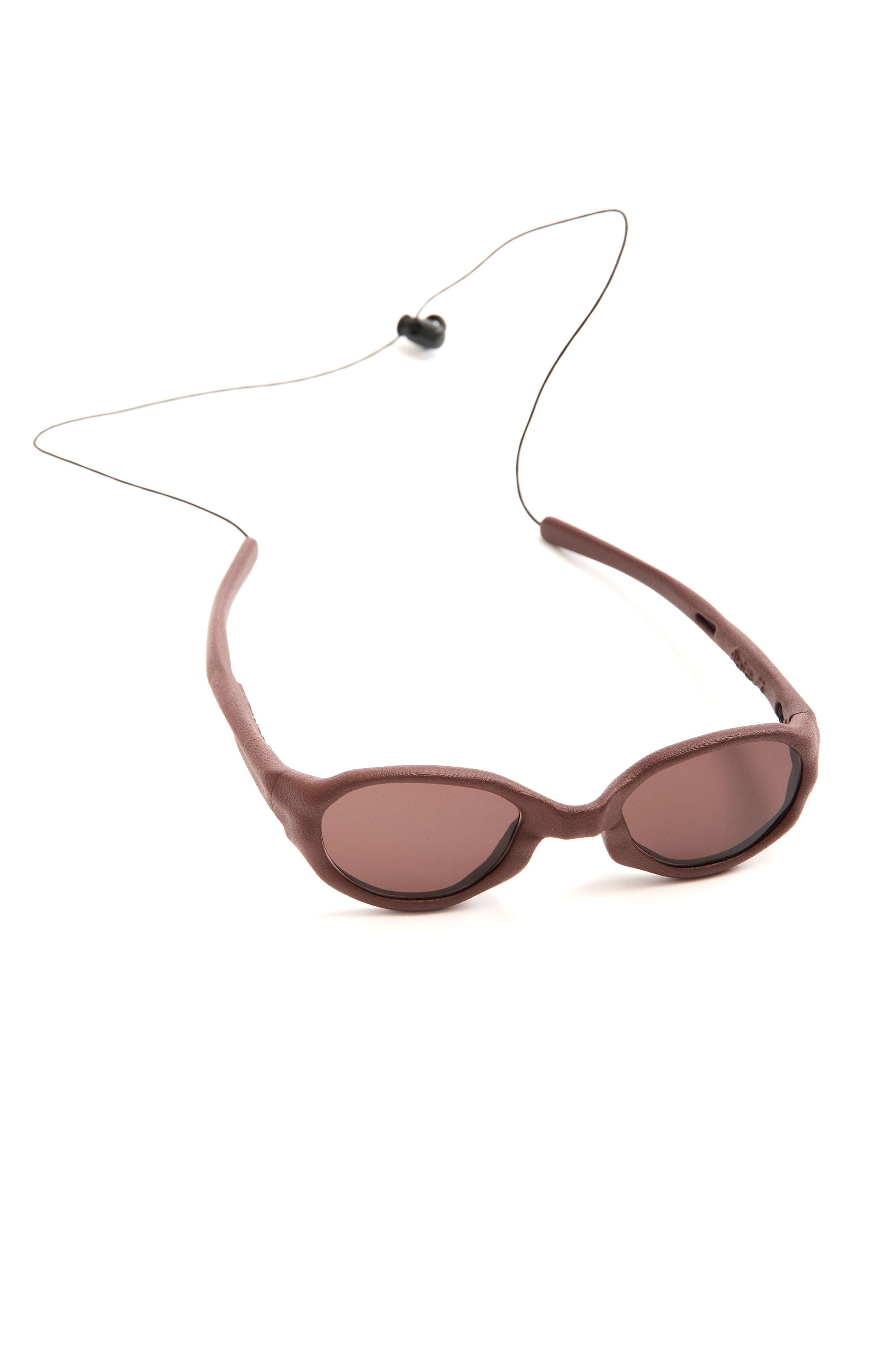 The ABICIS WORMHOLES SUNGLASSES GADUS BROWN available online with global shipping, and in PAM Stores Melbourne and Sydney.