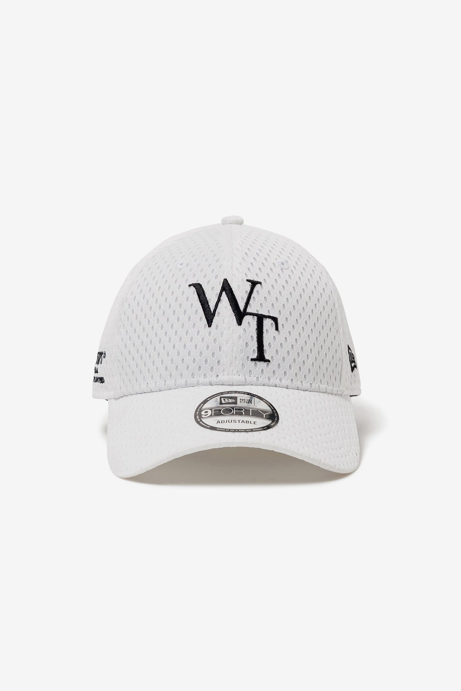 The 9FORTY CAP POLY. MESH. NEWERA® WHITE available online with global shipping, and in PAM Stores Melbourne and Sydney.