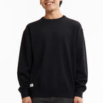 The CREW NECK AFA SWEATER BLACK available online with global shipping, and in PAM Stores Melbourne and Sydney.
