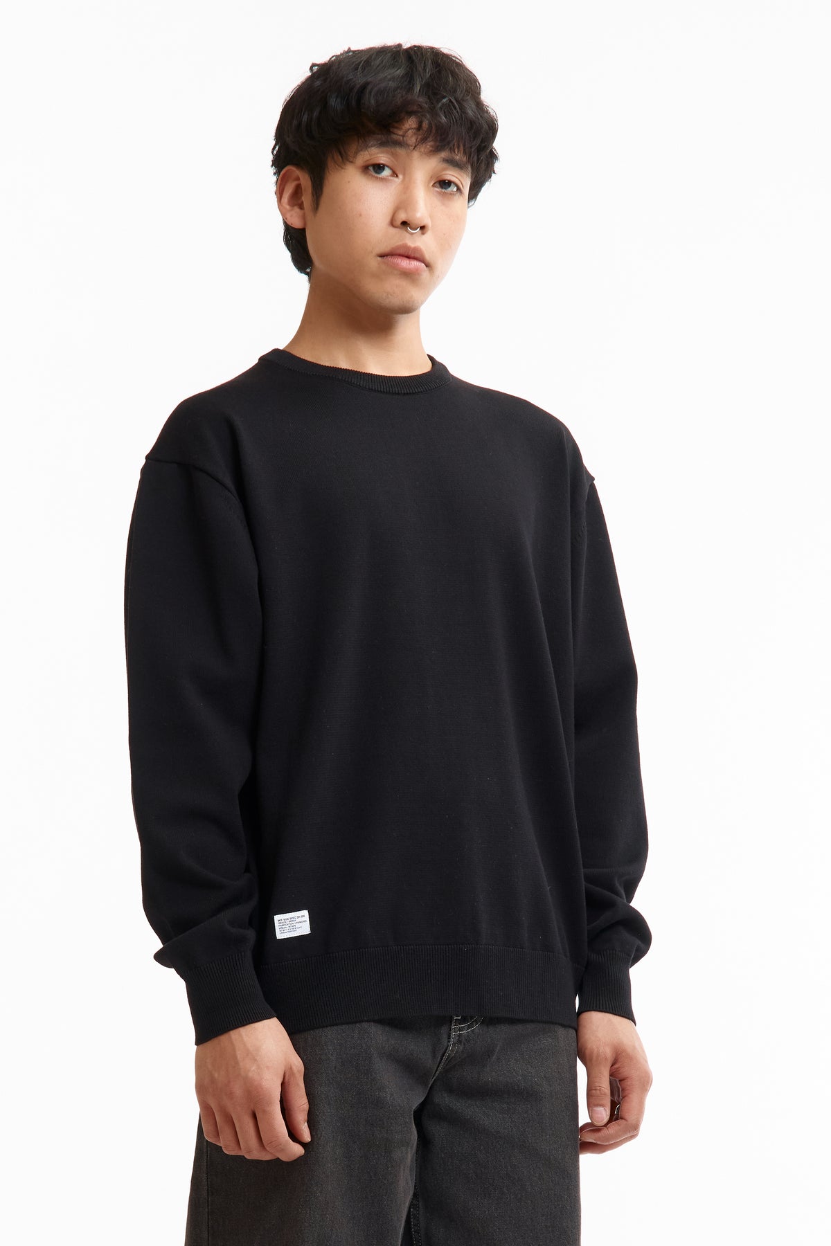 CREW NECK AFA SWEATER BLACK | WTAPS Clothing – P.A.M. (Perks And Mini)