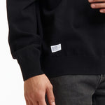 The CREW NECK AFA SWEATER BLACK available online with global shipping, and in PAM Stores Melbourne and Sydney.
