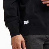 The CREW NECK AFA SWEATER BLACK available online with global shipping, and in PAM Stores Melbourne and Sydney.