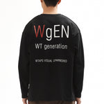 The LIM LS CREWNECK TEE BLACK available online with global shipping, and in PAM Stores Melbourne and Sydney.