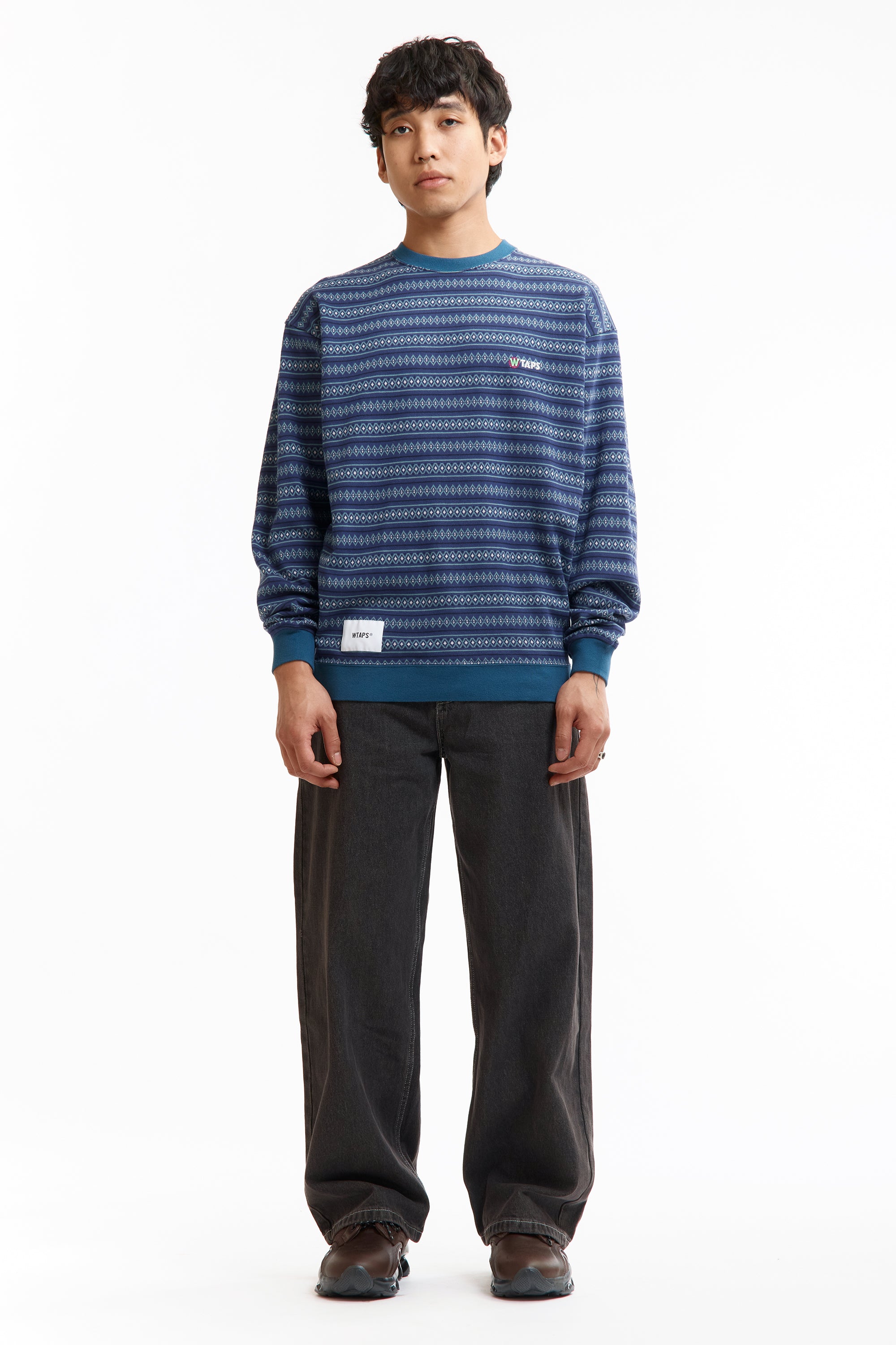 The SS26 BDY 02 LS COTTON NAVY available online with global shipping, and in PAM Stores Melbourne and Sydney.