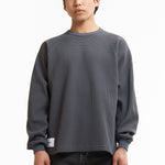 The SS26 WAFFLE POLY LS GREY available online with global shipping, and in PAM Stores Melbourne and Sydney.